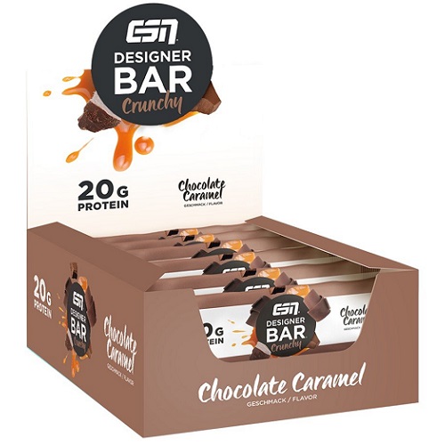 Esn Designer Bar Crunchy, 1x60 Grams/12 bars box/
